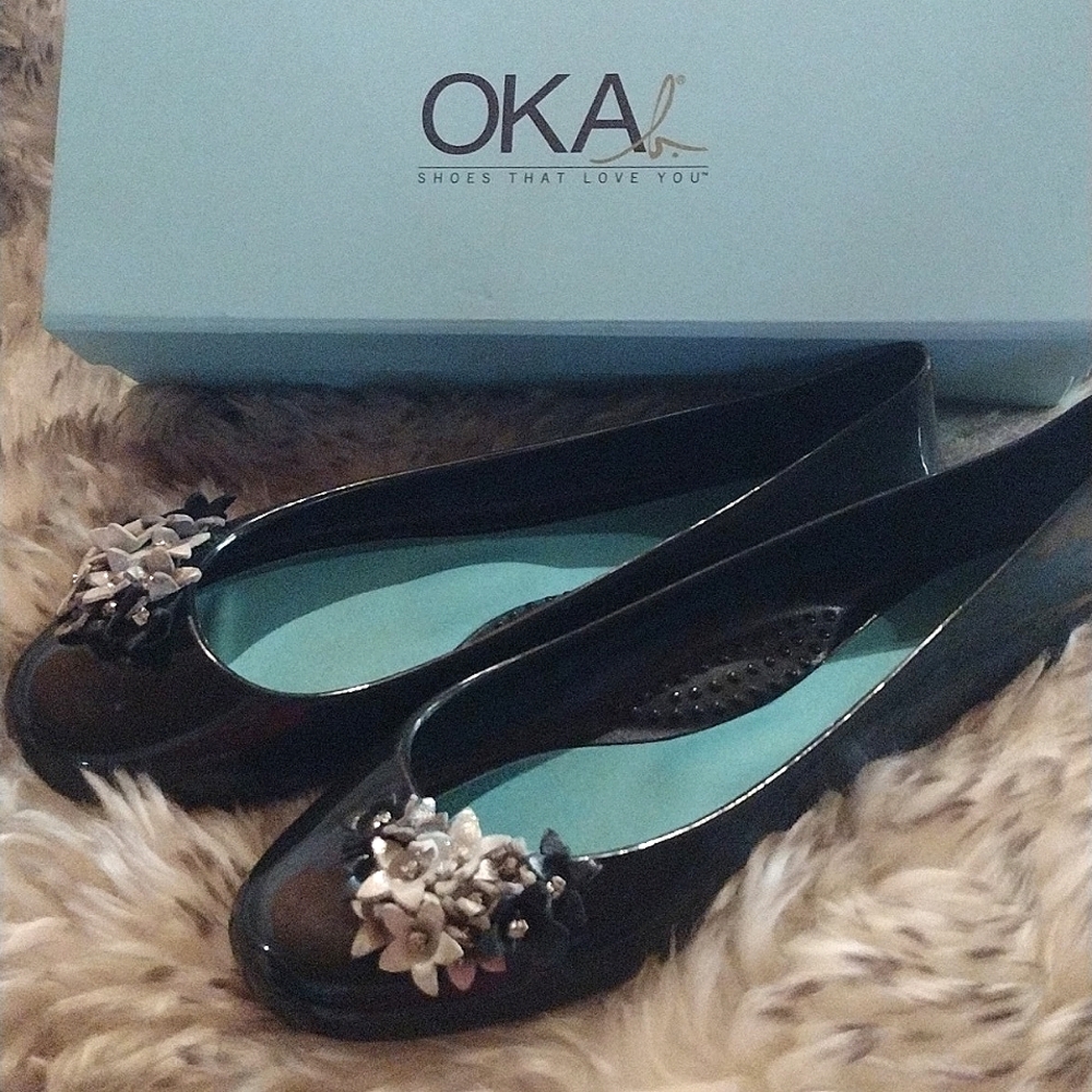 OKAL NATILIE jelly shoes  licorice US/9/EUR38